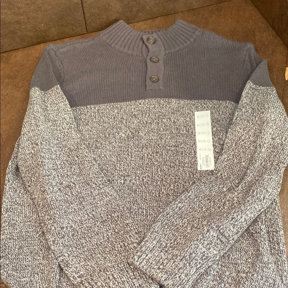 Kohl's Gray Crewneck Sweater
